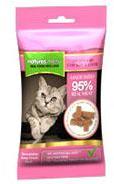 12 packets of Natures Menu Cat Treats Chicken and Liver 60g